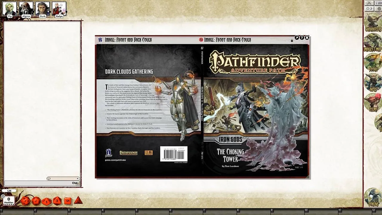 Fantasy Grounds - Pathfinder RPG - Iron Gods AP 3: The Choking Tower (PFRPG) Screenshot 5
