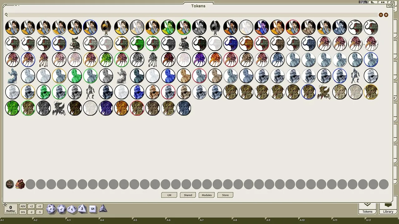 Fantasy Grounds - Creatures A-Z, Volume 9 (Token Pack) Screenshot 0