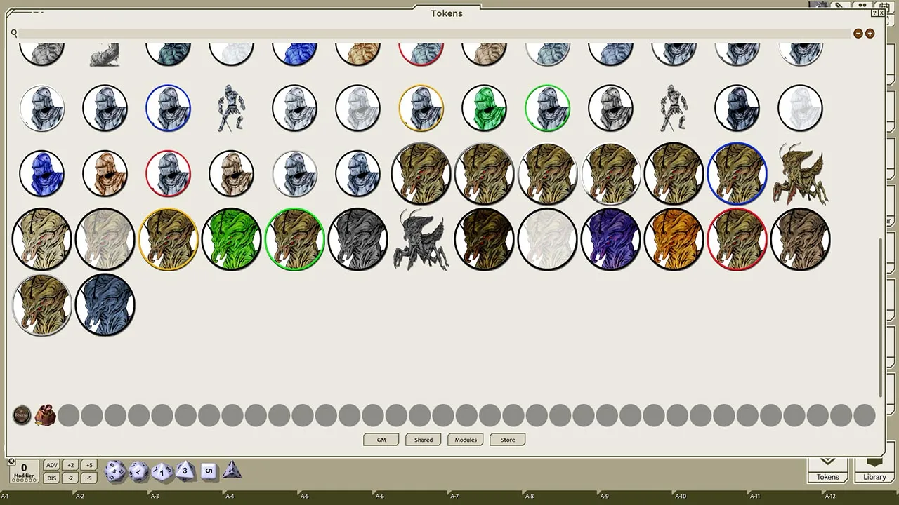 Fantasy Grounds - Creatures A-Z, Volume 9 (Token Pack) Screenshot 2