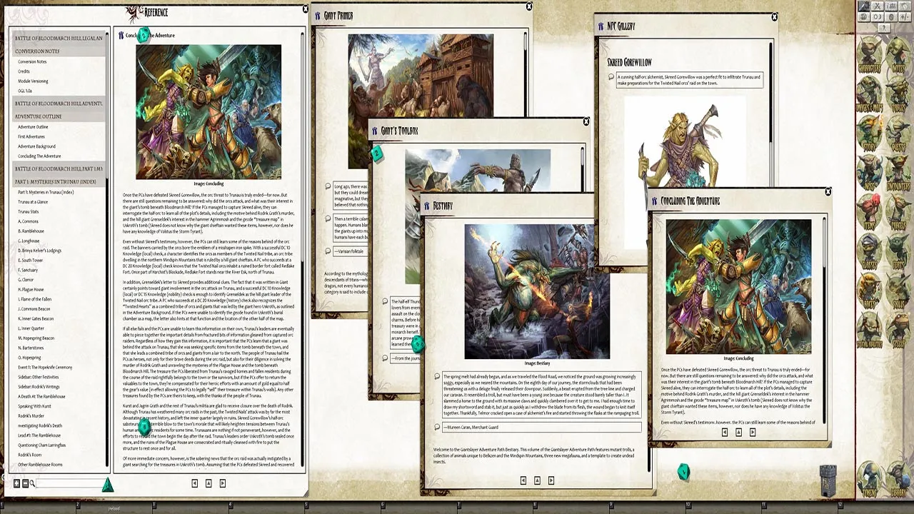 Fantasy Grounds - Pathfinder RPG - Giantslayer AP 1: Battle of Bloodmarch Hill (PFRPG) Screenshot 3