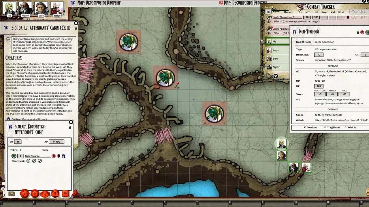 Fantasy Grounds - Pathfinder RPG - Iron Gods AP 4: Valley of the Brain Collectors (PFRPG) Screenshot 4
