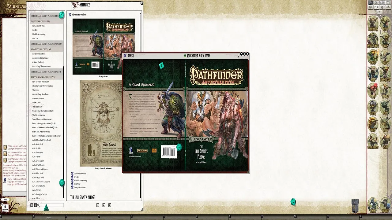 Fantasy Grounds - Pathfinder RPG - Giantslayer AP 2: The Hill Giant's Pledge (PFRPG) Screenshot 2