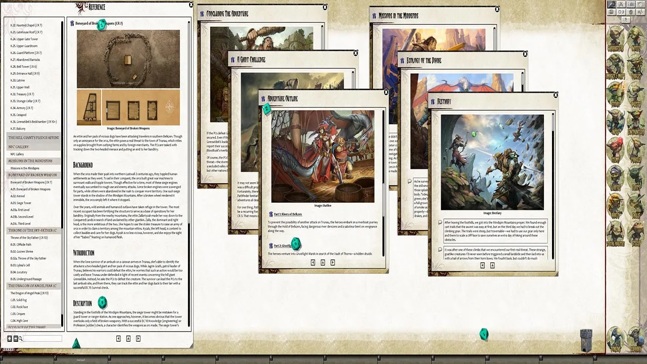 Fantasy Grounds - Pathfinder RPG - Giantslayer AP 2: The Hill Giant's Pledge (PFRPG) Screenshot 1