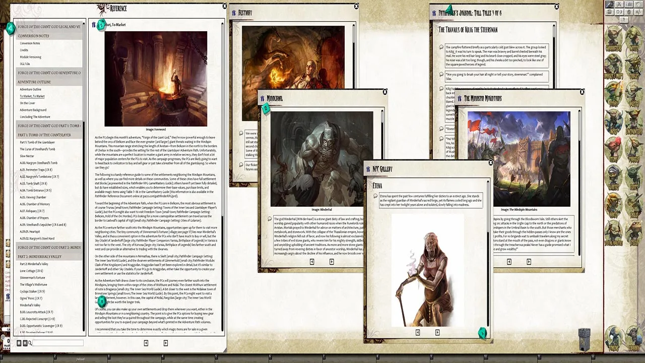 Fantasy Grounds - Pathfinder RPG - Giantslayer AP 3: Forge of the Giant God (PFRPG) Screenshot 4