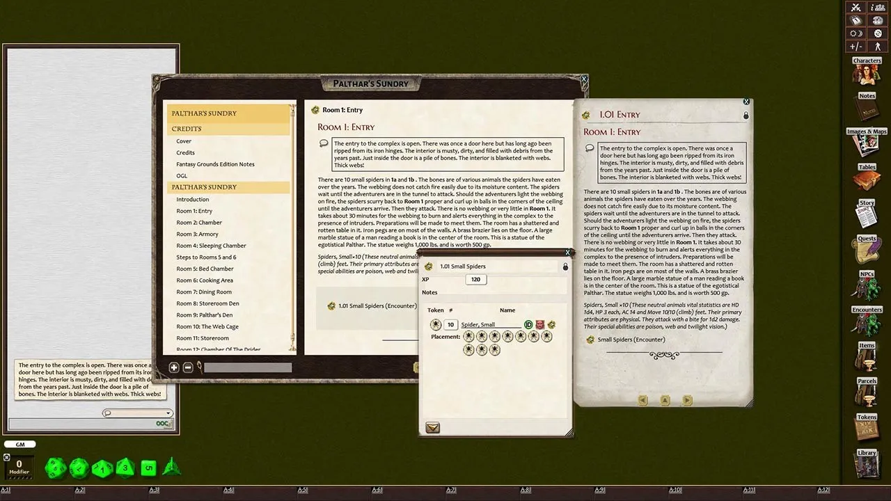 Fantasy Grounds - Castles & Crusades Adventure Pack Volume 1 (C&C) Screenshot 8