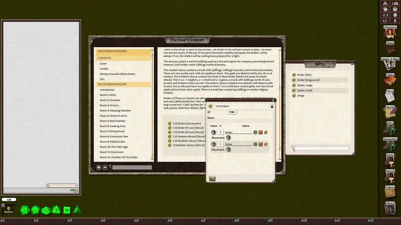 Fantasy Grounds - Castles & Crusades Adventure Pack Volume 1 (C&C) Screenshot 10