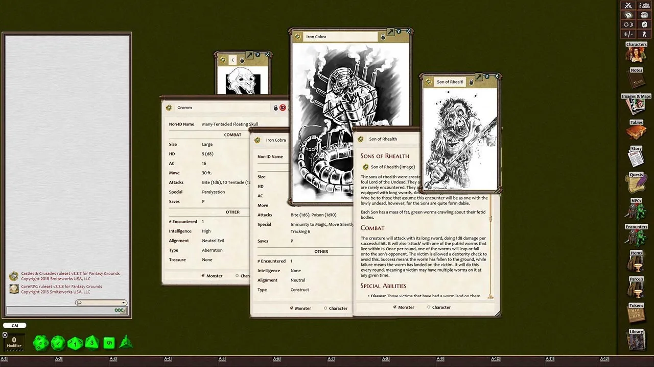 Fantasy Grounds - Castles & Crusades Adventure Pack Volume 1 (C&C) Screenshot 19
