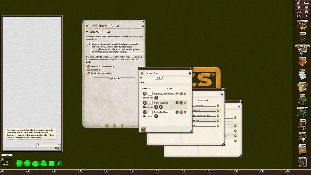 Fantasy Grounds - Castles & Crusades Adventure Pack Volume 1 (C&C) Screenshot 14