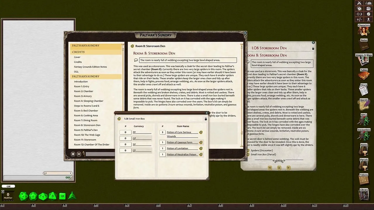 Fantasy Grounds - Castles & Crusades Adventure Pack Volume 1 (C&C) Screenshot 9