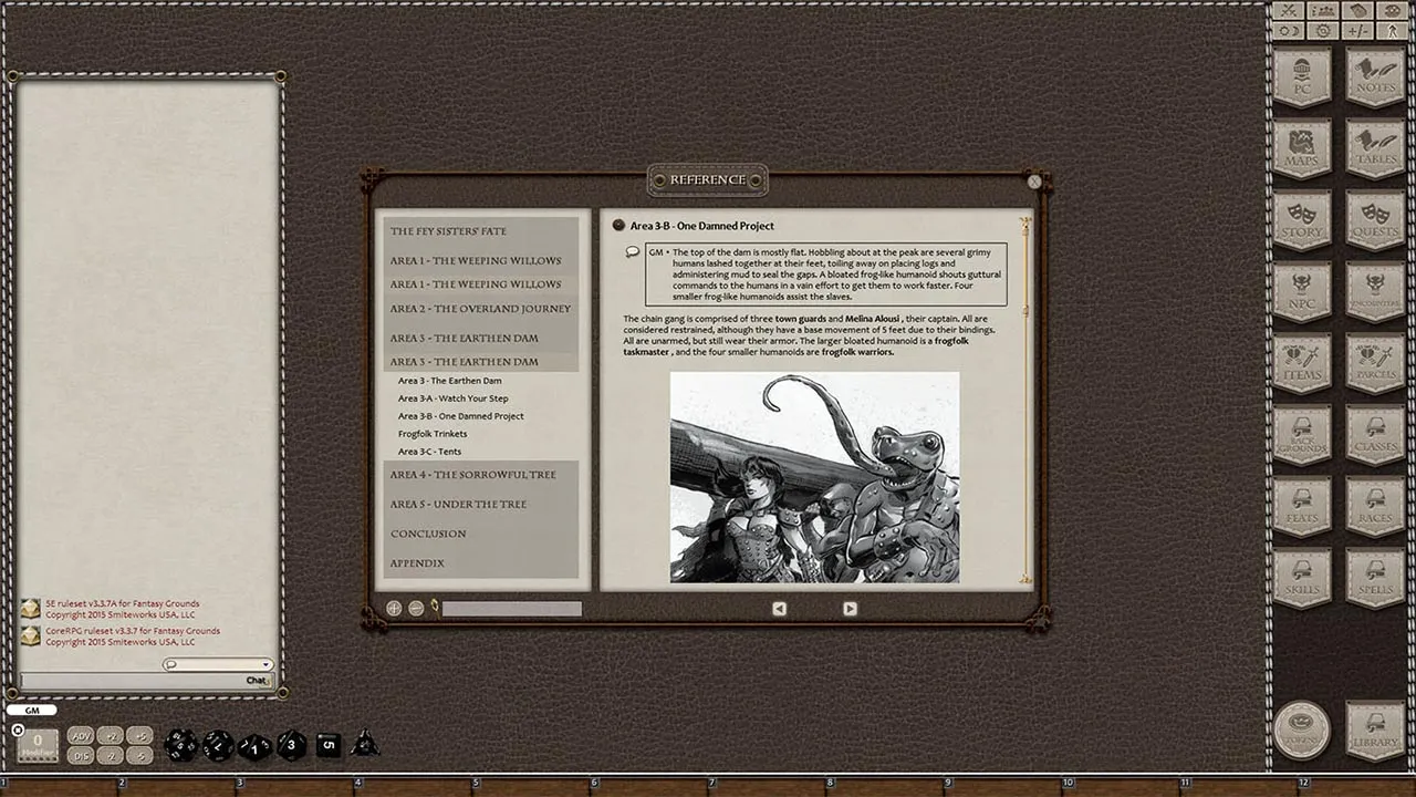 Fantasy Grounds - Fifth Edition Fantasy #2 – The Fey Sisters' Fate (5E) Screenshot 1