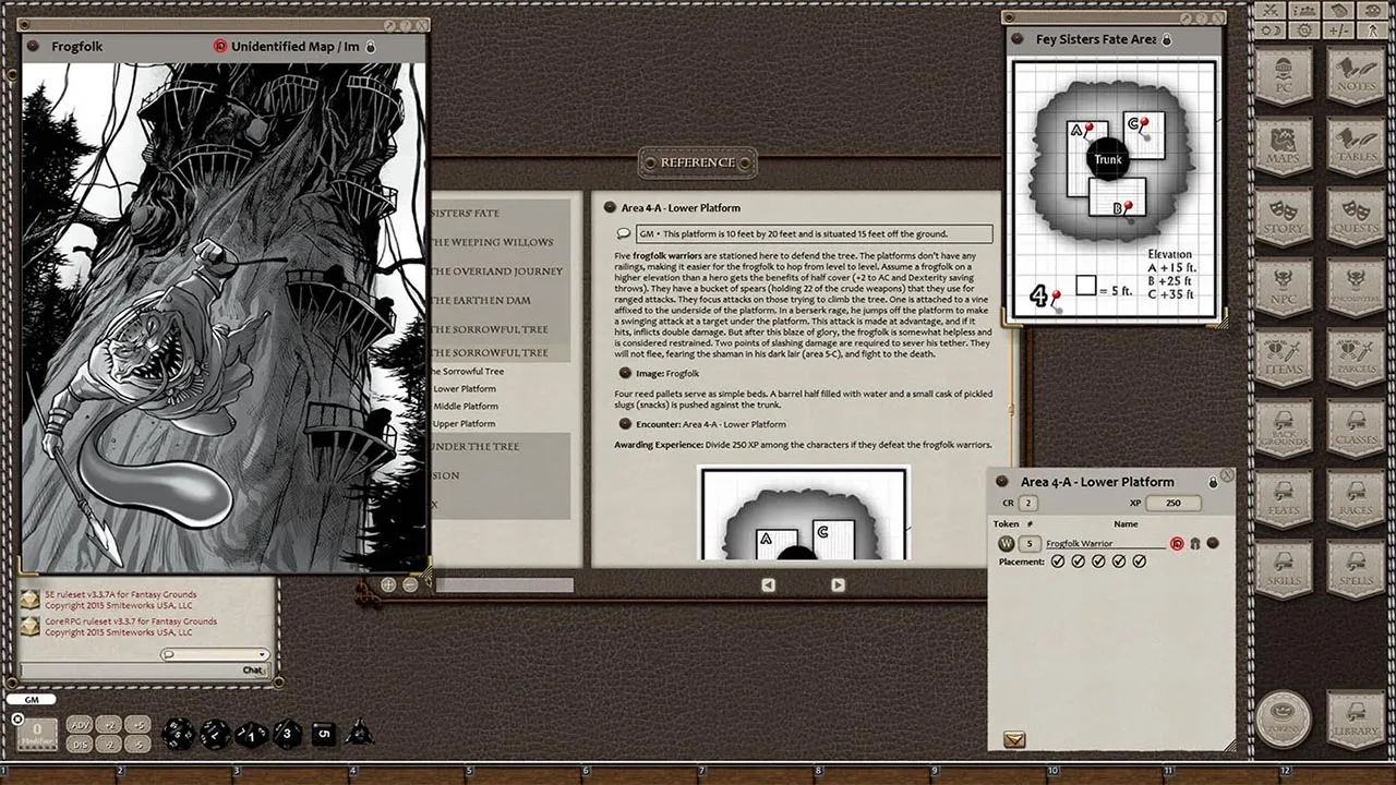 Fantasy Grounds - Fifth Edition Fantasy #2 – The Fey Sisters' Fate (5E) Screenshot 4