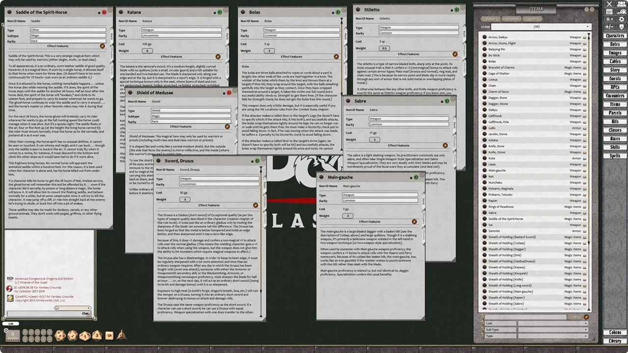 Fantasy Grounds - D&D Classics: Complete Fighter's Handbook Screenshot 2