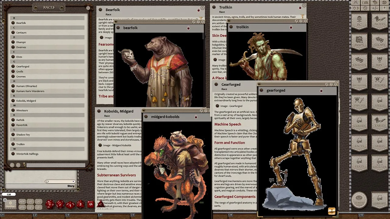 Fantasy Grounds - Midgard Heroes Handbook (5E) Screenshot 2