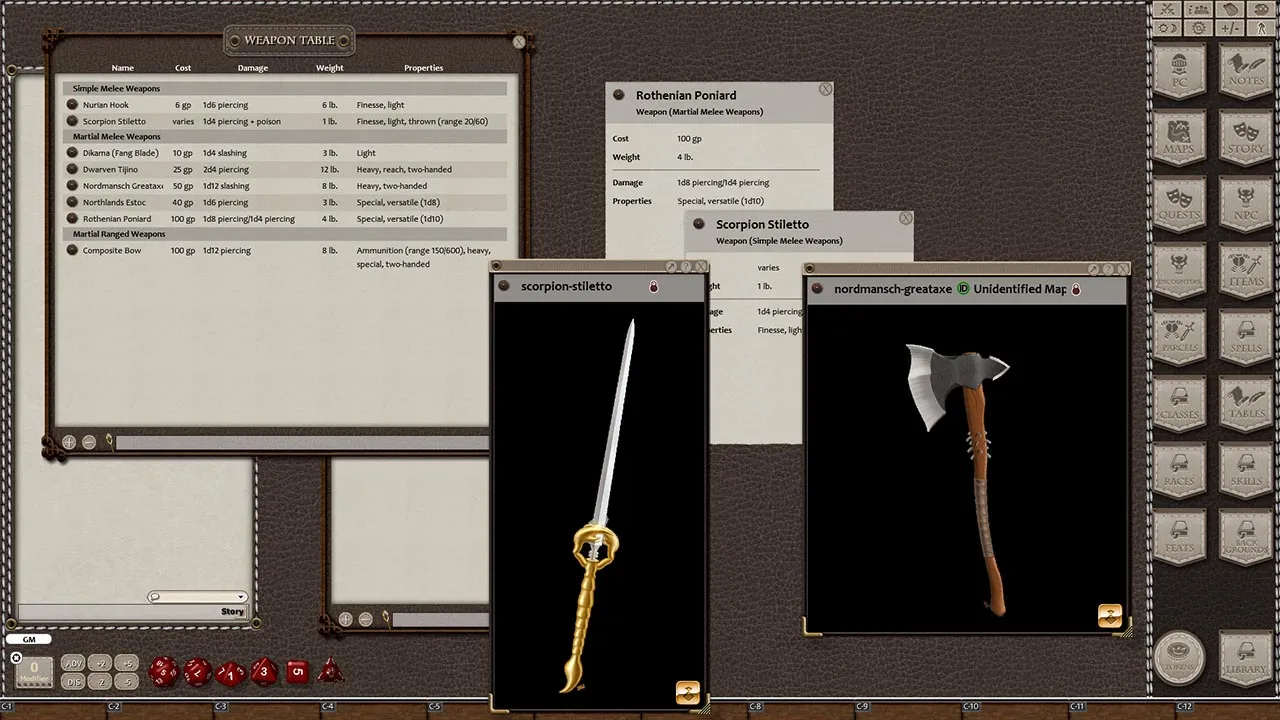 Fantasy Grounds - Midgard Heroes Handbook (5E) Screenshot 5