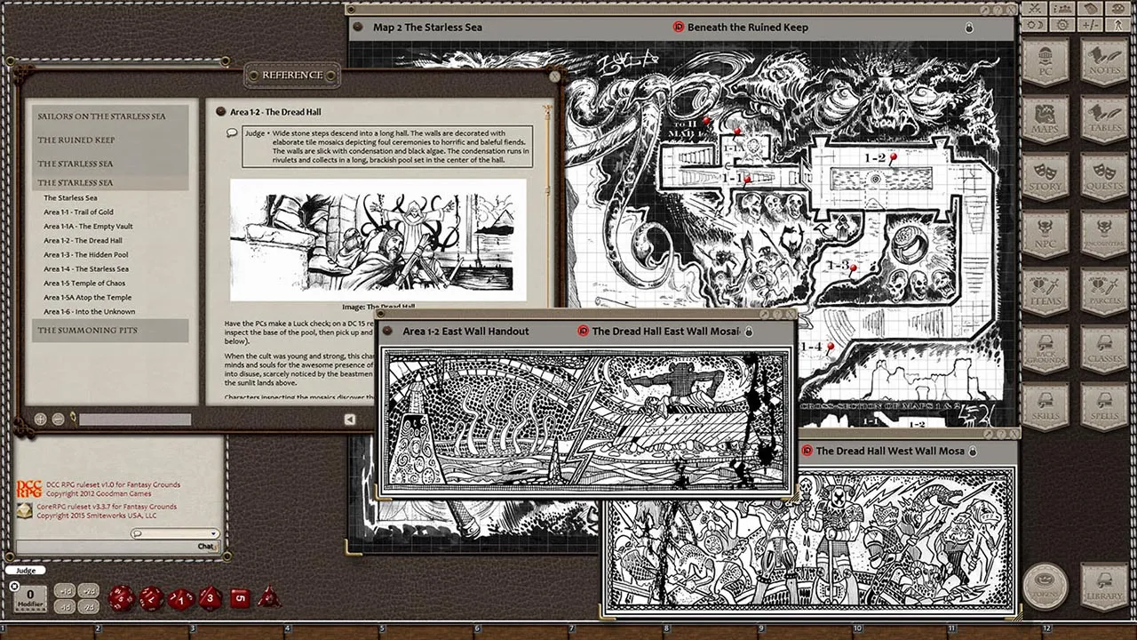 Fantasy Grounds - Dungeon Crawl Classics #67: Sailors on the Starless Sea (DCC) Screenshot 3