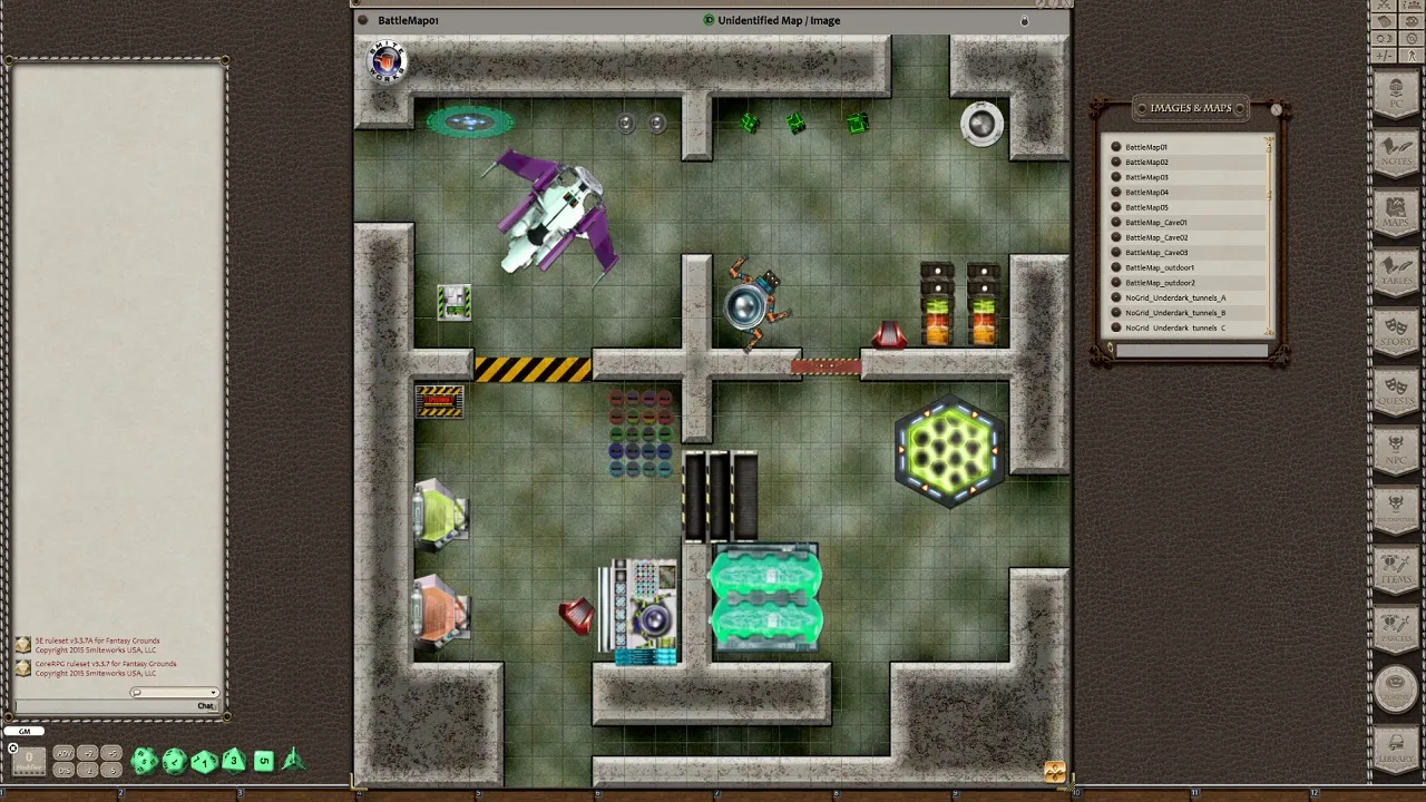 Fantasy Grounds - Meanders Sci-fi Token Pack: Series 1 - Set 2 (Token Pack) Screenshot 0