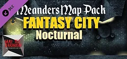 Fantasy Grounds - Meanders Map Pack: Fantasy City Nocturnal (Map Pack)