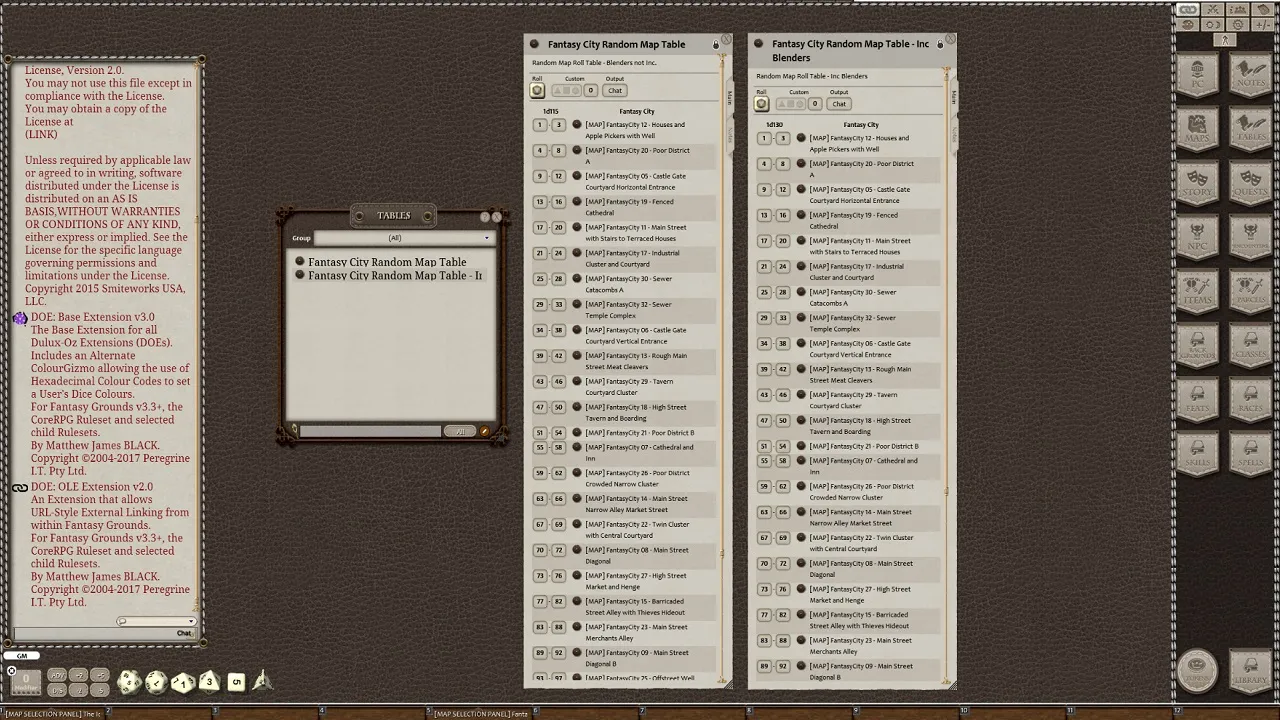 Fantasy Grounds - Meanders Map Pack: Fantasy City Spring Season (Map Pack) Screenshot 3