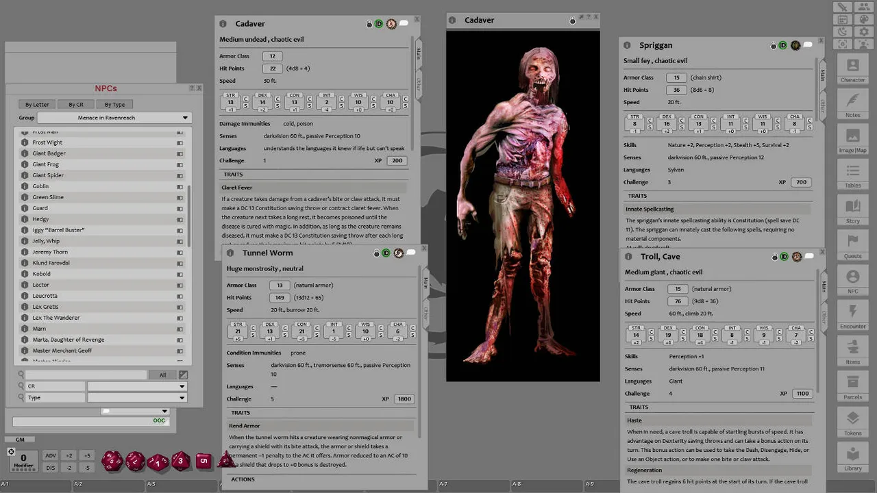 Fantasy Grounds - Menace in Ravenreach (5E) Screenshot 3