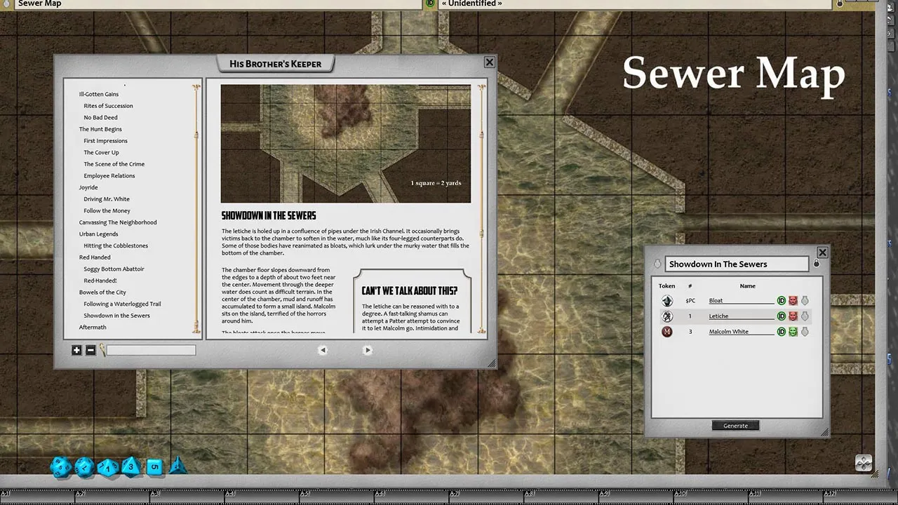 Fantasy Grounds - Deadlands Noir: His Brother's Keeper (Savage Worlds) Screenshot 3