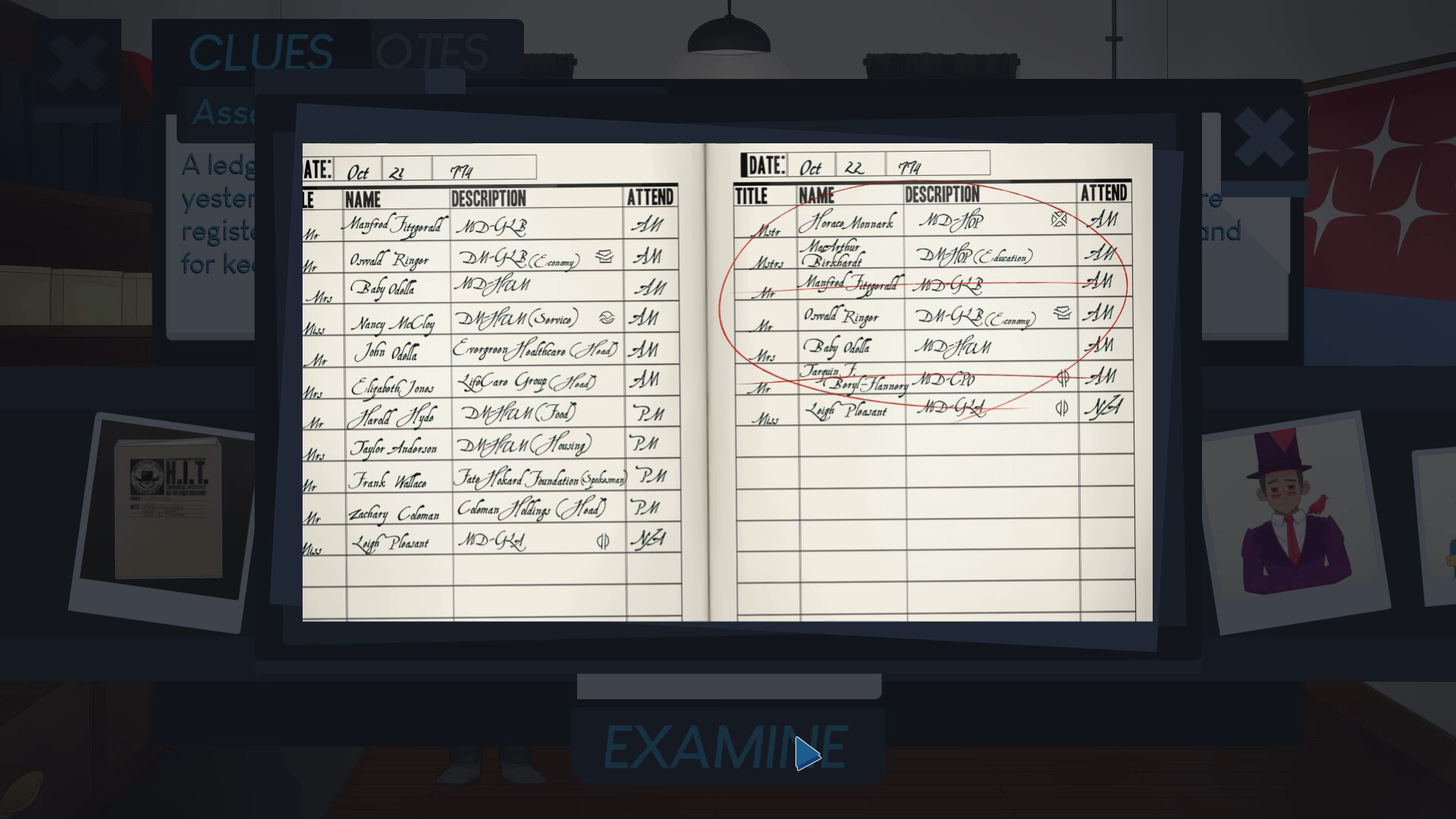 Sleuth Saga: Under Starless Skies (EPISODE 1 & ZERO Demo) Screenshot 5