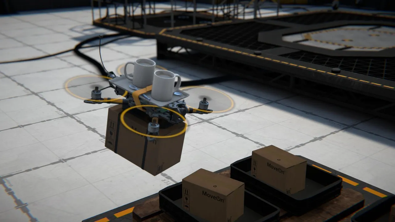 Drone Simulator VR: Caffeine Carrier Screenshot 4