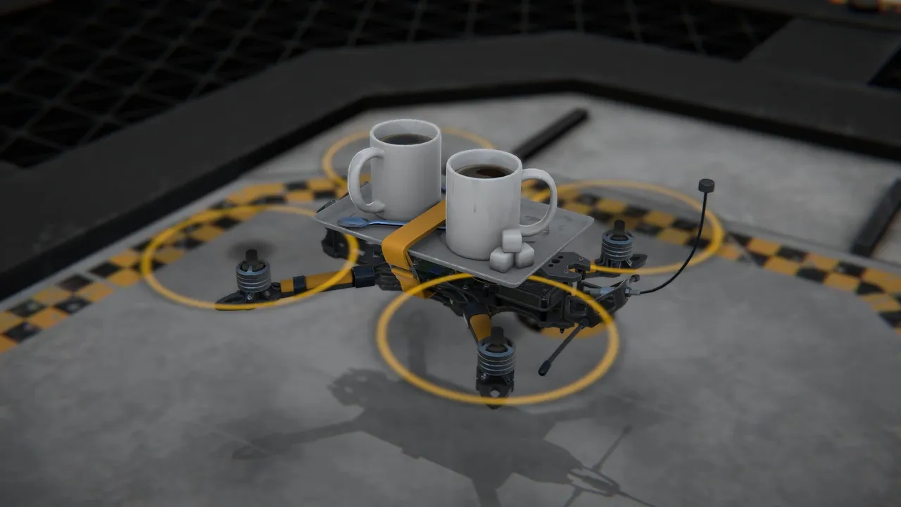 Drone Simulator VR: Caffeine Carrier Screenshot 0