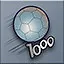 Steel foot icon