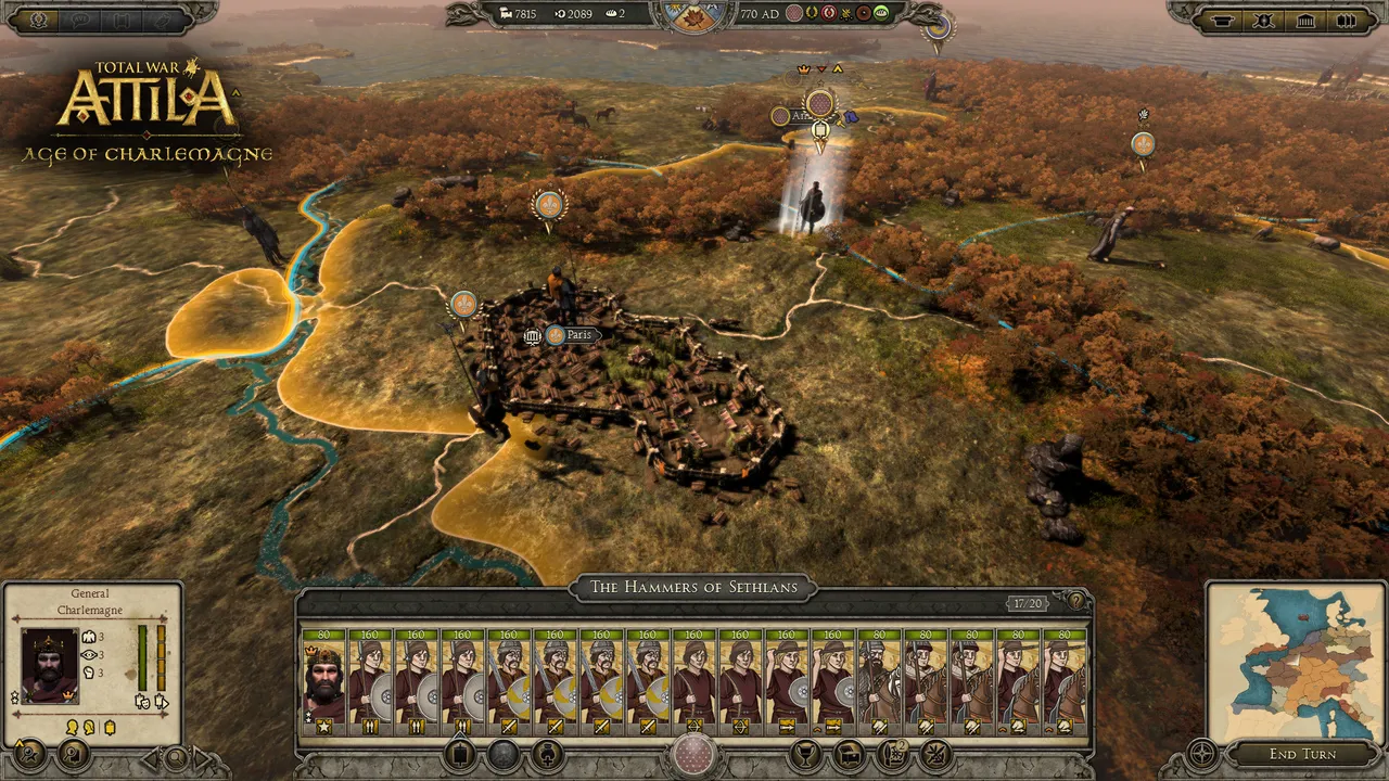 Total War: ATTILA - Age of Charlemagne Campaign Pack Screenshot 1
