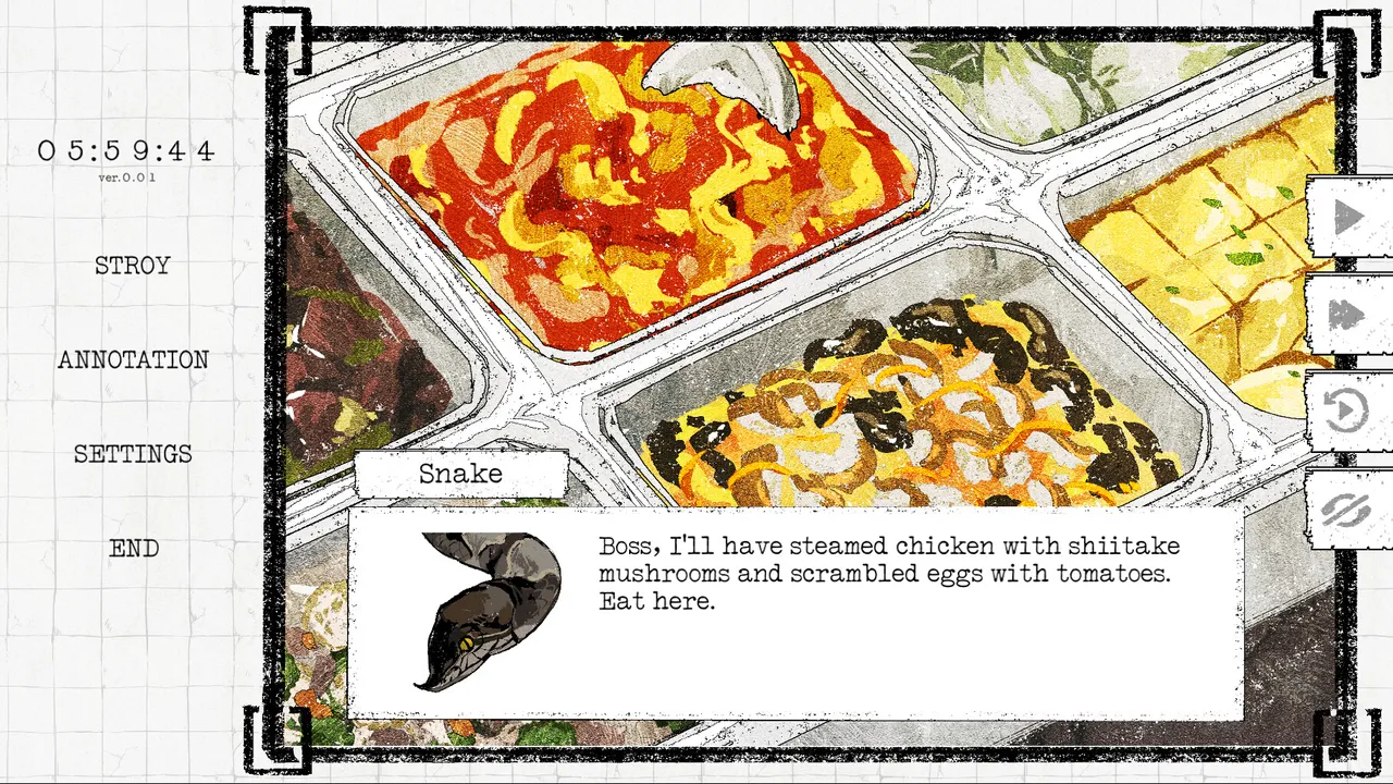 Snake With Bird Screenshot 0