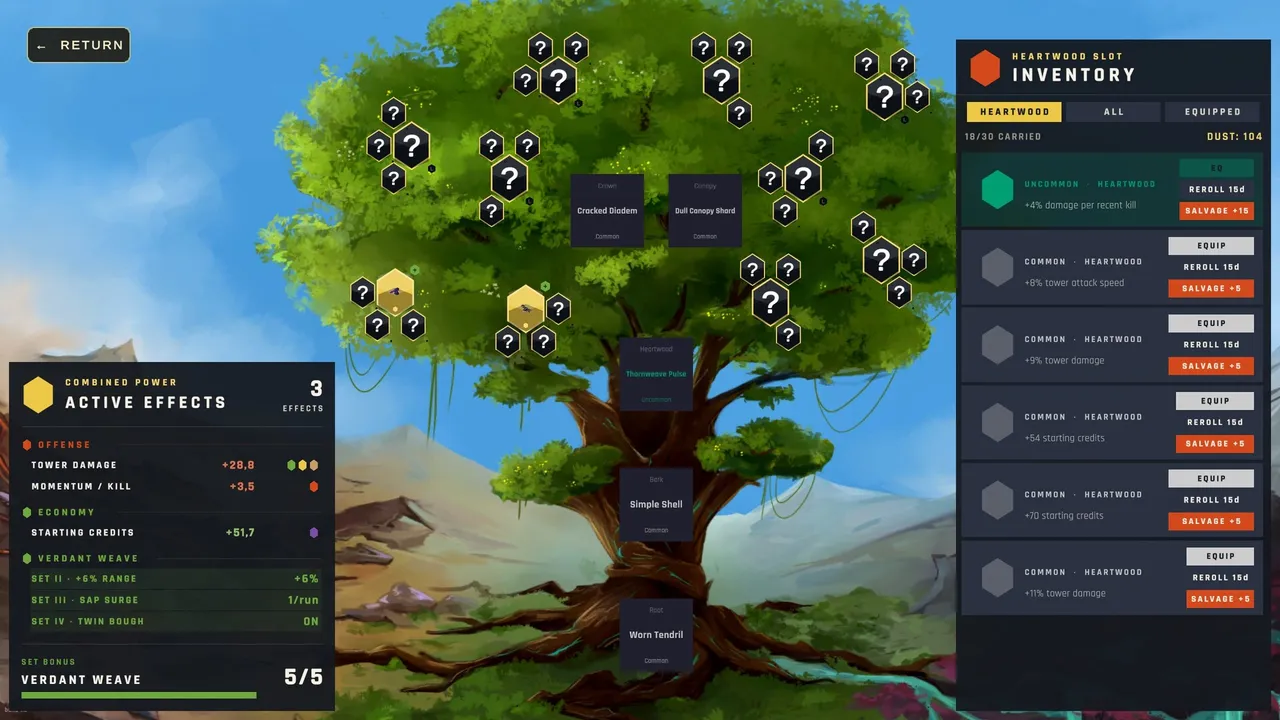 World Tree Defender - Seedlings of Yggdrasil  Screenshot 4