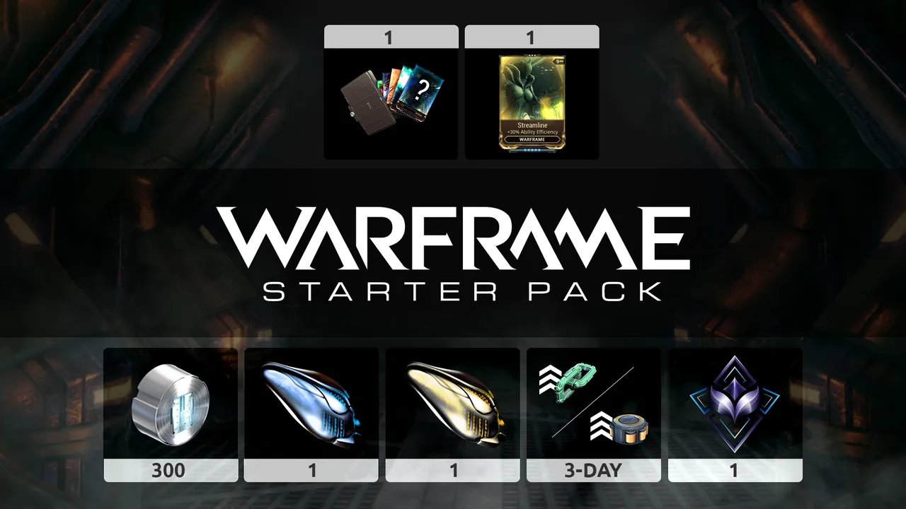 Warframe Starter Pack Screenshot 0