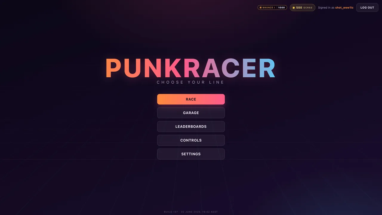 Punk Racer Screenshot 1