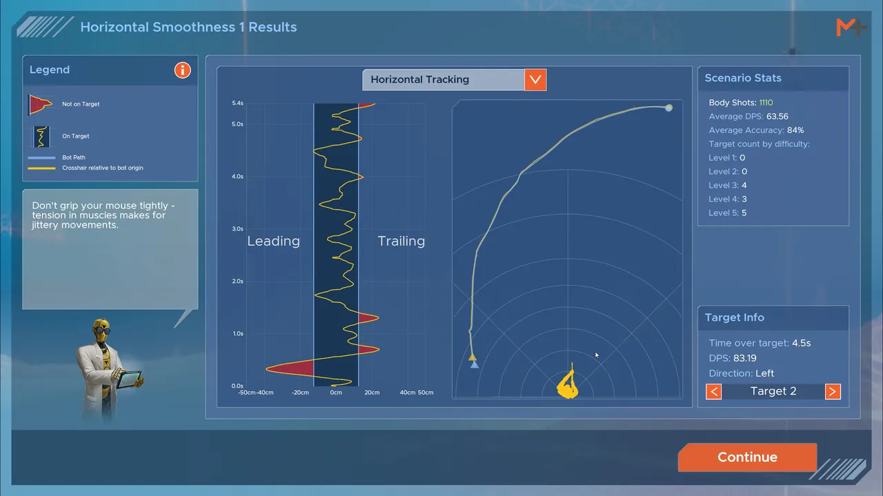 KovaaK's Tracking Trainer Screenshot 5