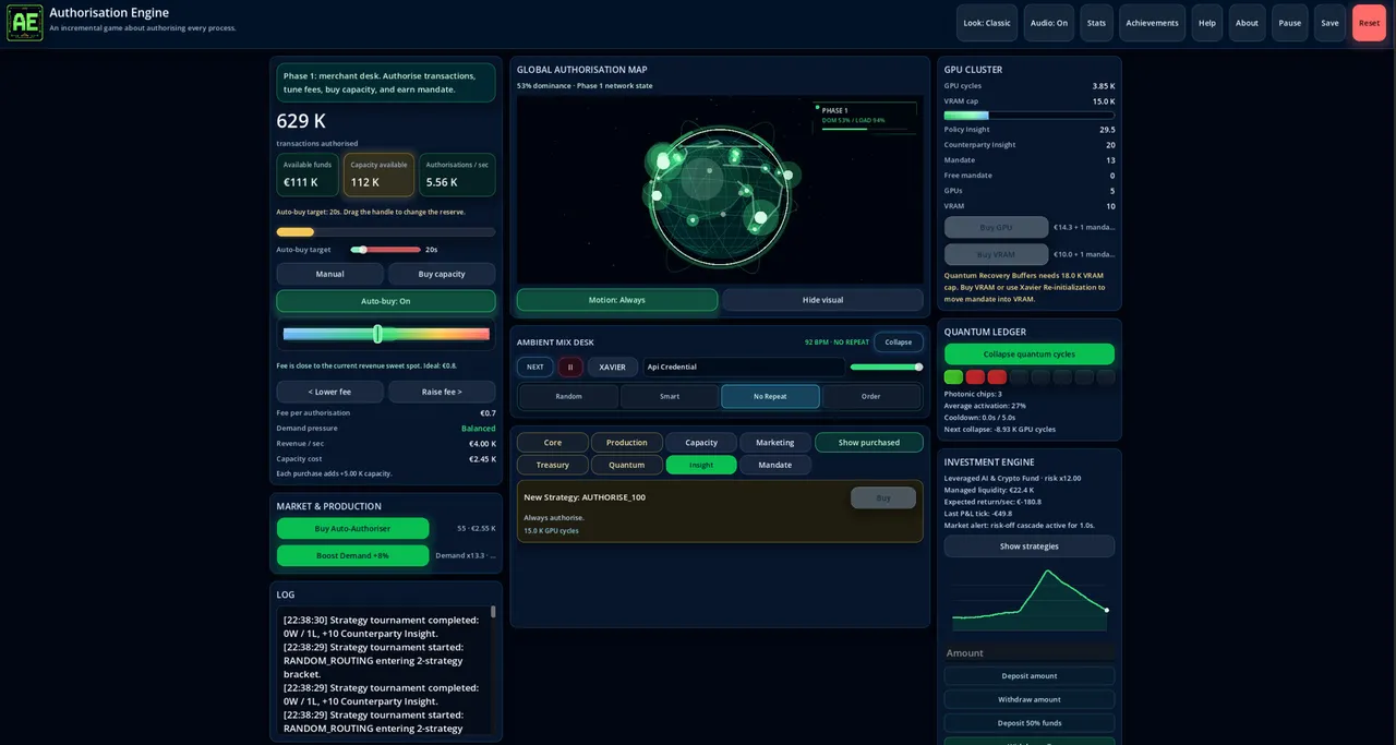 Authorisation Engine Screenshot 9