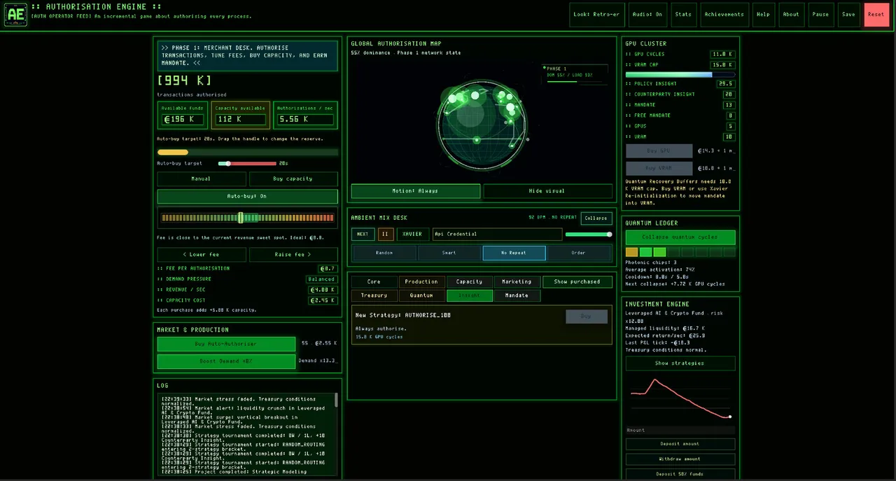 Authorisation Engine Screenshot 7