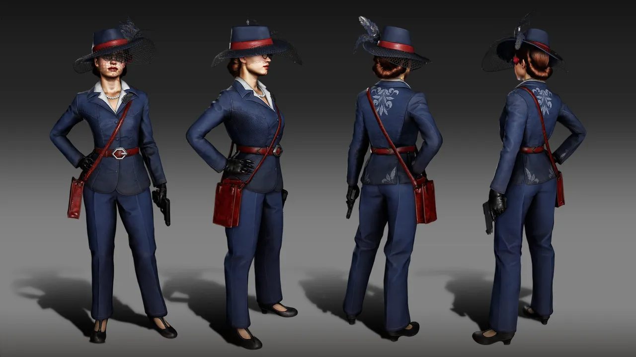 Zombie Army 4: Marie Lounge Singer Outfit Screenshot 1