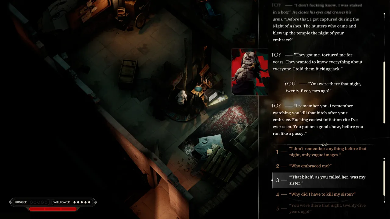 Vampire: The Masquerade — ETERNAL WHISPERS Screenshot 2