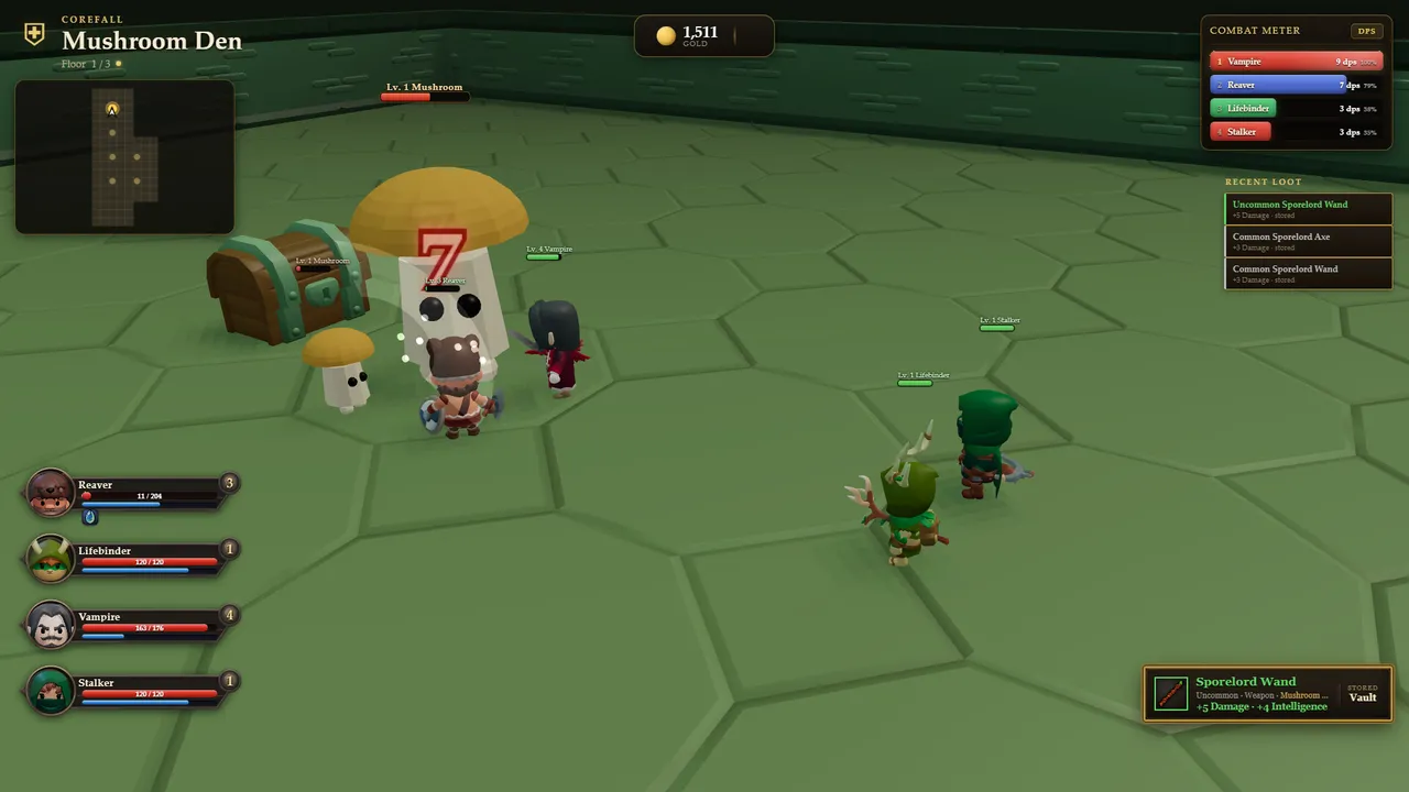 Corefall: Idle Dungeon RPG Screenshot 0