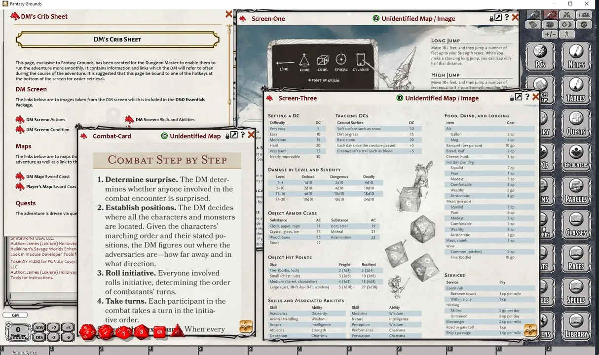 Fantasy Grounds - D&D Essentials Kit Screenshot 5