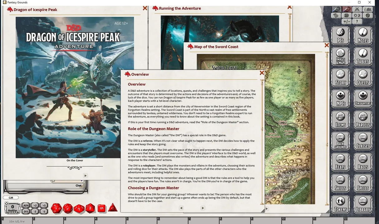 Fantasy Grounds - D&D Essentials Kit Screenshot 1