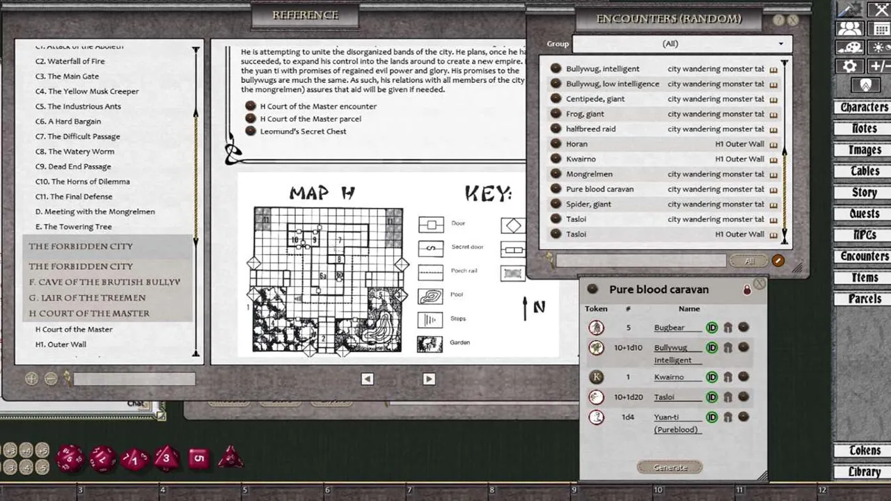 Fantasy Grounds - D&D Classics: I1 Dwellers of the Forbidden City (2E) Screenshot 4