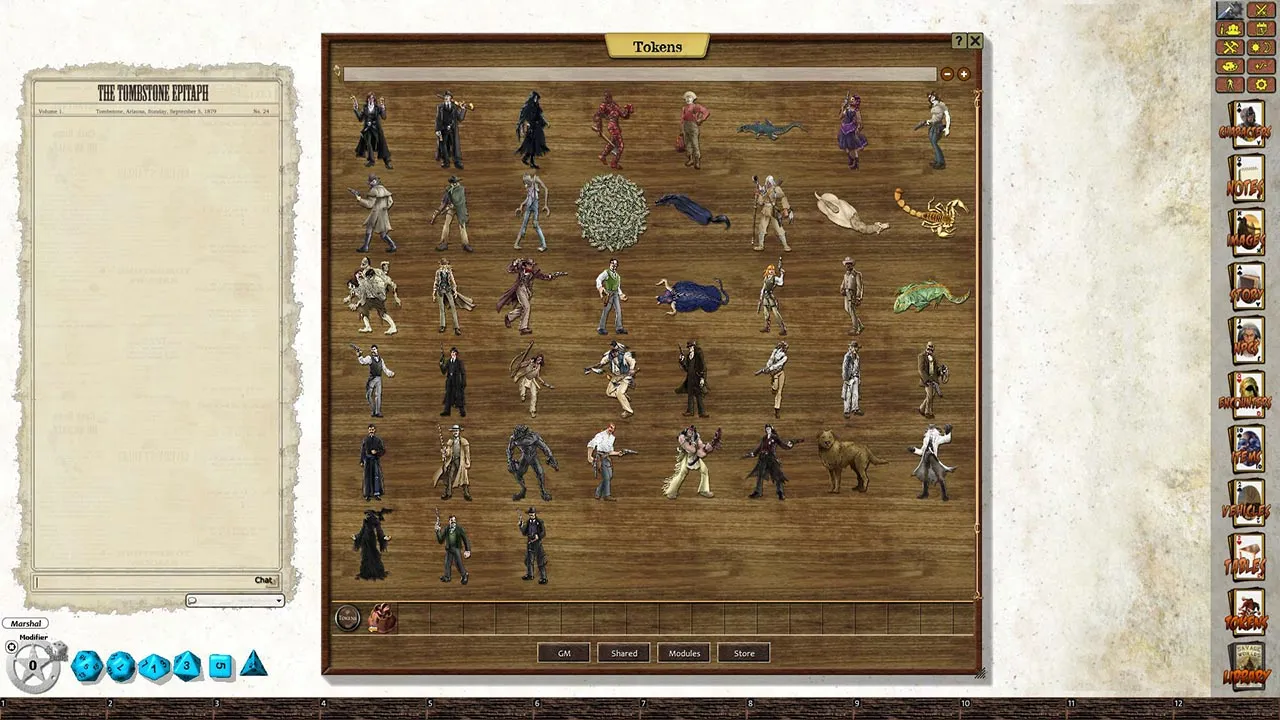 Fantasy Grounds - Stone and a Hard Place Figure Flats (Token Pack) Screenshot 4