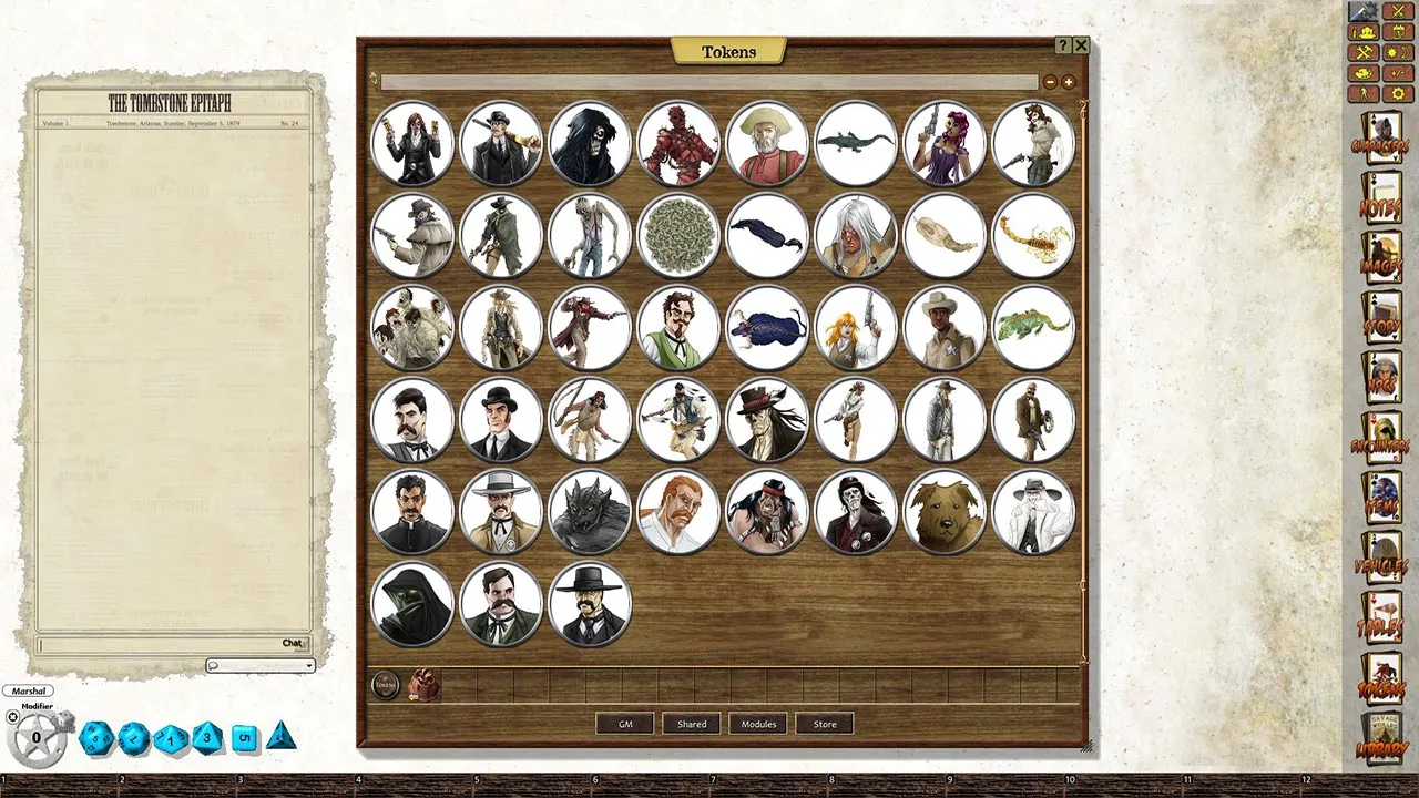 Fantasy Grounds - Stone and a Hard Place Figure Flats (Token Pack) Screenshot 3