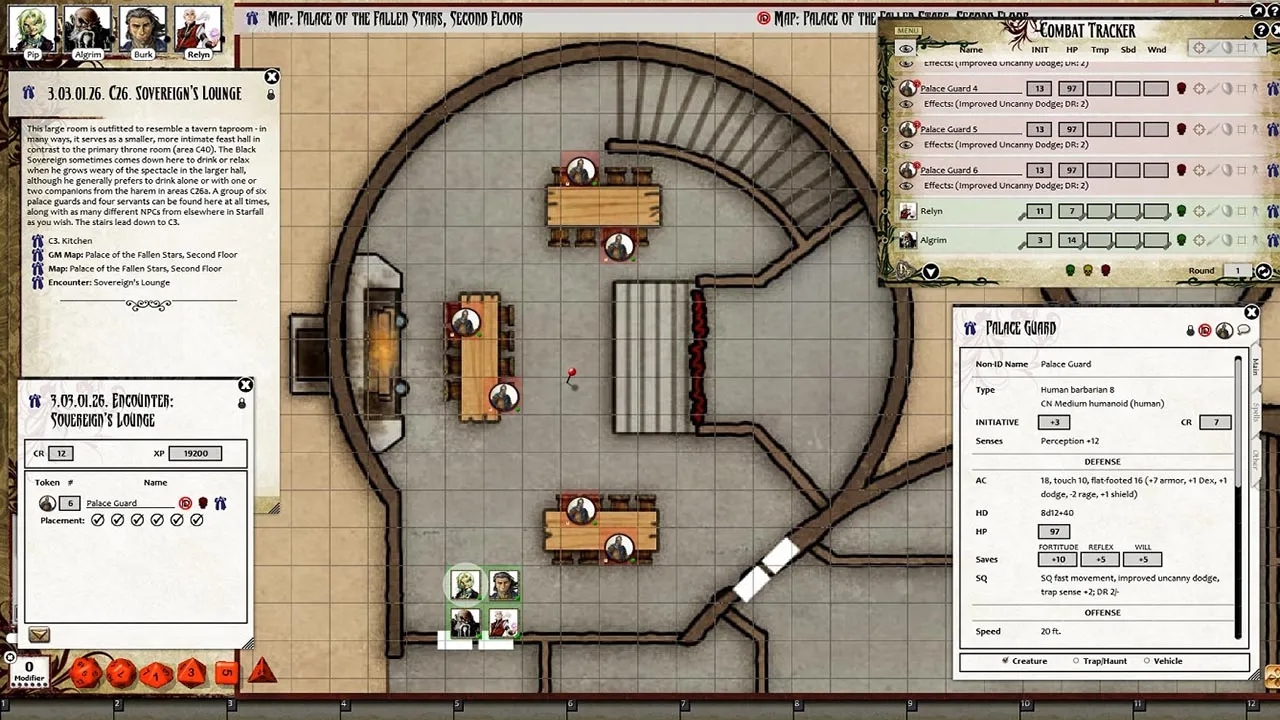 Fantasy Grounds - Pathfinder RPG - Iron Gods AP 5: Palace of Fallen Stars (PFRPG) Screenshot 2