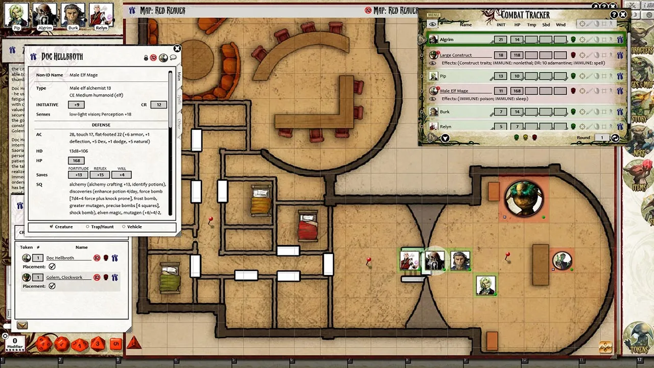 Fantasy Grounds - Pathfinder RPG - Iron Gods AP 5: Palace of Fallen Stars (PFRPG) Screenshot 1