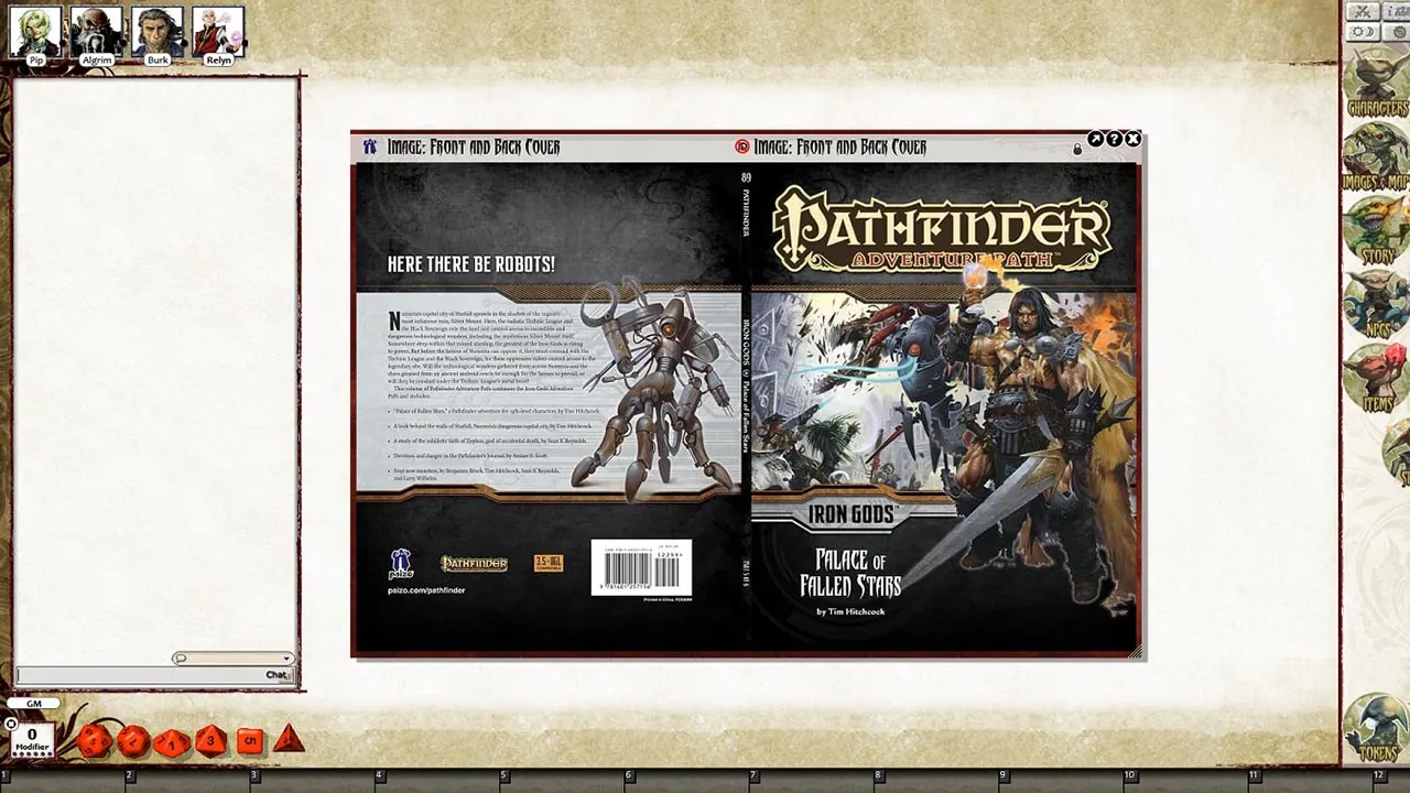 Fantasy Grounds - Pathfinder RPG - Iron Gods AP 5: Palace of Fallen Stars (PFRPG) Screenshot 6