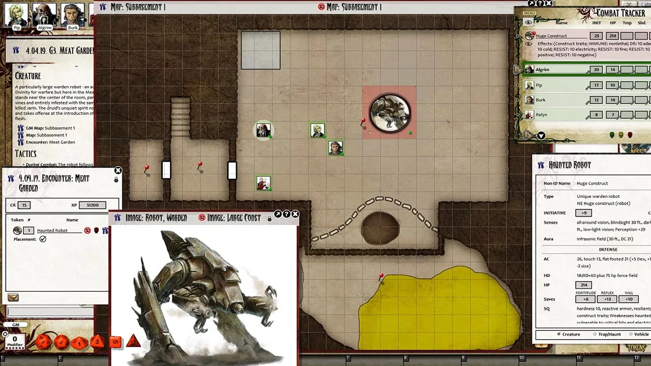 Fantasy Grounds - Pathfinder RPG - Iron Gods AP 5: Palace of Fallen Stars (PFRPG) Screenshot 5