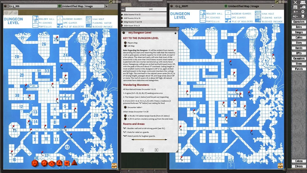 Fantasy Grounds - D&D Classics: G1 Steading of the Hill Giant Chief (2E) Screenshot 1