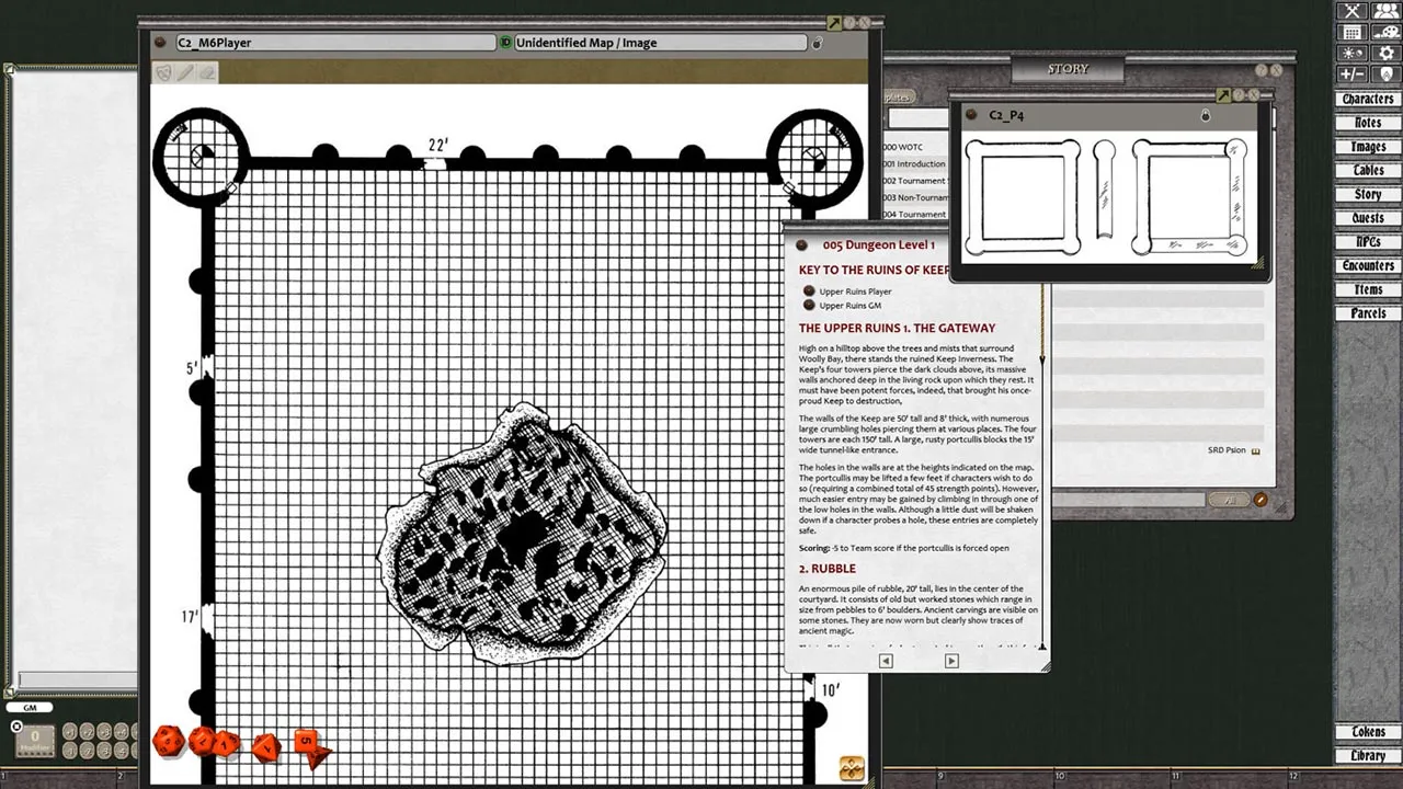 Fantasy Grounds - D&D Classics: C2 The Ghost Tower of Inverness (2E) Screenshot 0
